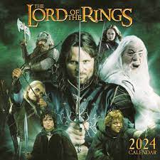 Lord Of The Rings - Lord Of The Rings Square Calendar in der Gruppe CDON - Exporterade Artiklar_Manuellt / Merch_CDON_exporterade bei Bengans Skivbutik AB (4406469)