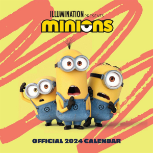 Despicable Me - Despicable Me 2024 Square Calendar in der Gruppe CDON - Exporterade Artiklar_Manuellt / Merch_CDON_exporterade bei Bengans Skivbutik AB (4406478)