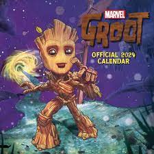 Marvel - Marvel: I Am Groot 2024 Square Calendar in der Gruppe CDON - Exporterade Artiklar_Manuellt / Merch_CDON_exporterade bei Bengans Skivbutik AB (4406481)