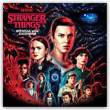 Stranger Things - Stranger Things 2024 Square Calendar in der Gruppe CDON - Exporterade Artiklar_Manuellt / Merch_CDON_exporterade bei Bengans Skivbutik AB (4406484)
