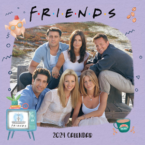 Friends - Friends 2024 Square Calendar in der Gruppe CDON - Exporterade Artiklar_Manuellt / Merch_CDON_exporterade bei Bengans Skivbutik AB (4406486)
