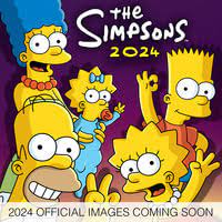 The Simpsons - The Simpsons 2024 Square Calendar in der Gruppe CDON - Exporterade Artiklar_Manuellt / Merch_CDON_exporterade bei Bengans Skivbutik AB (4406487)