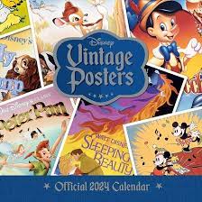 Disney - Disney Vintage Posters 2024 Square Calen in der Gruppe CDON - Exporterade Artiklar_Manuellt / Merch_CDON_exporterade bei Bengans Skivbutik AB (4406488)