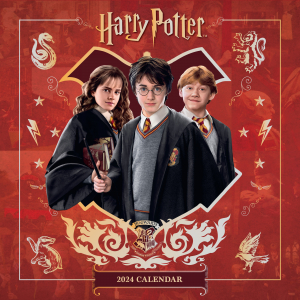 Harry Potter - Harry Potter 2024 Square Calendar in der Gruppe CDON - Exporterade Artiklar_Manuellt / Kalendrar_CDON_exporterade bei Bengans Skivbutik AB (4406490)