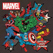 Marvel - Marvel Comics 2024 Square Calendar in der Gruppe CDON - Exporterade Artiklar_Manuellt / Merch_CDON_exporterade bei Bengans Skivbutik AB (4406492)