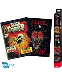 Alice Cooper - Posterpack 2p 52*38cm in der Gruppe Övrigt /  bei Bengans Skivbutik AB (4408139)