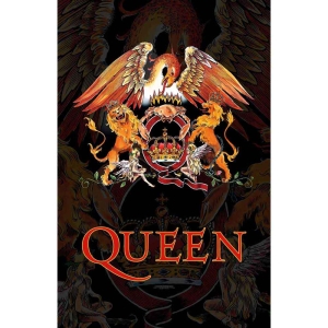 Queen - Crest Textile Poster in der Gruppe MERCHANDISE / Merch / Pop-Rock bei Bengans Skivbutik AB (4408523)