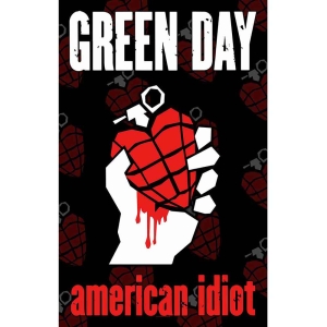 Green Day - American Idiot Textile Poster in der Gruppe MERCHANDISE / Merch / Punk bei Bengans Skivbutik AB (4408533)