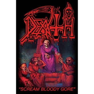 Death - Scream Bloody Gore Textile Poster in der Gruppe MERCHANDISE / Merch / Hårdrock bei Bengans Skivbutik AB (4408534)