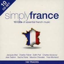 Various artists - Simply France in der Gruppe CD bei Bengans Skivbutik AB (4410210)