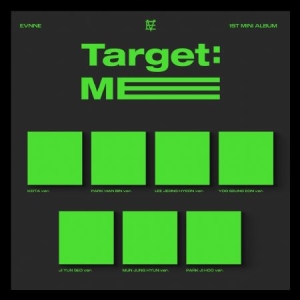EVNNE - 1st Mini Album (Target: ME) (Digipack Random Ver.) in der Gruppe CD bei Bengans Skivbutik AB (4412914)