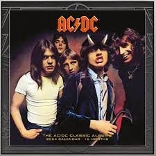 AC/DC - AC/DC 2024CALENDAR in der Gruppe MERCH / Minsishops-merch / Ac/Dc bei Bengans Skivbutik AB (4413366)