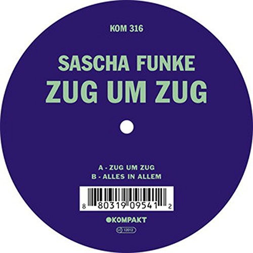 Sascha Funke - Zug Um Zug in der Gruppe VINYL / Dans/Techno bei Bengans Skivbutik AB (4413739)