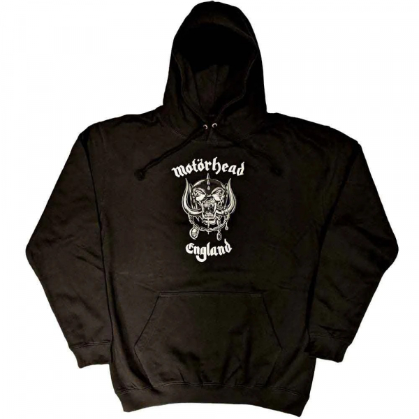 Motorhead - Unisex Pullover Hoodie: England in der Gruppe MERCH / Kleidung / T-Shirts bei Bengans Skivbutik AB (4414438r)