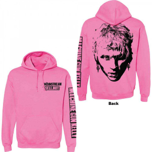 Machine Gun Kelly -  Unisex Pullover Hoodie Pink Face (Back print) in der Gruppe MERCHANDISE / Kapuzenpullover / Pop-Rock bei Bengans Skivbutik AB (4414470r)