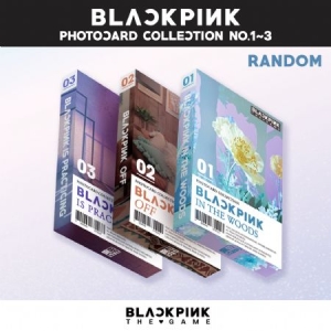 BLACKPINK - THE GAME PHOTOCARD COLLECTION No.1-3 (RA in der Gruppe MERCHANDISE / Merch / K-Pop bei Bengans Skivbutik AB (4414647)