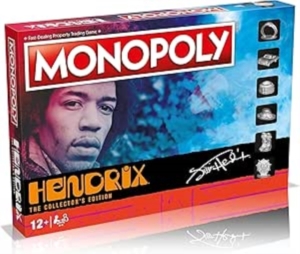 Jimi Hendrix - Monopoly - Jimi Hendrix in der Gruppe MERCHANDISE / Gesellschaftsspiele / Pop-Rock bei Bengans Skivbutik AB (4415638)