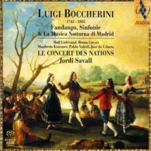 Boccherini - Fandango,Sinfonie&La Musica No in der Gruppe MUSIK / SACD / Klassiskt bei Bengans Skivbutik AB (460090)