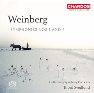 Weinberg - Symphonies 1&7 in der Gruppe MUSIK / SACD / Klassiskt bei Bengans Skivbutik AB (460360)
