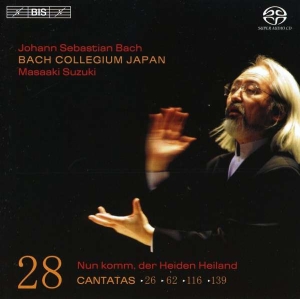 Bach - Cantatas Vol 28 (Bcj/Suzuki) in der Gruppe MUSIK / SACD / Klassiskt bei Bengans Skivbutik AB (460793)