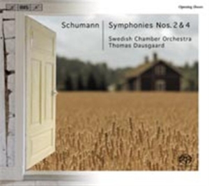 Schumann/ Sko & Dausgaard - Symphonies Nos. 2& 4 in der Gruppe MUSIK / SACD / Klassiskt bei Bengans Skivbutik AB (460882)