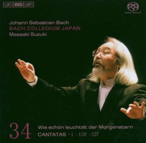 Bach/ Bach Collegium Japan - Cantatas, Vol.34 in der Gruppe MUSIK / SACD / Klassiskt bei Bengans Skivbutik AB (460898)