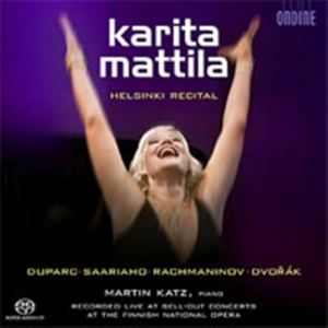 Karita Mattila - Helsinki Recital in der Gruppe MUSIK / SACD / Klassiskt bei Bengans Skivbutik AB (460953)