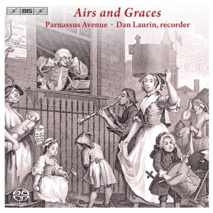 Dan Laurin - Airs And Graces in der Gruppe MUSIK / SACD / Klassiskt bei Bengans Skivbutik AB (461089)