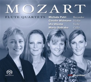 Mozart - Flute Quartets in der Gruppe MUSIK / SACD / Klassiskt bei Bengans Skivbutik AB (461090)