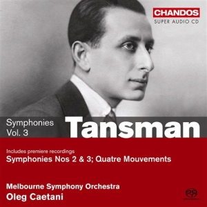 Tansman - Symphonies Vol 3 in der Gruppe MUSIK / SACD / Klassiskt bei Bengans Skivbutik AB (461109)