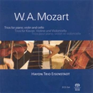 Wolfgang Amadeus Mozart - Piano Trios in der Gruppe MUSIK / SACD / Klassiskt bei Bengans Skivbutik AB (461210)