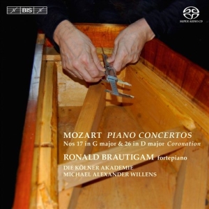 Mozart - Piano Concertos Nos 17&26 (Sacd) in der Gruppe MUSIK / SACD / Klassiskt bei Bengans Skivbutik AB (461230)