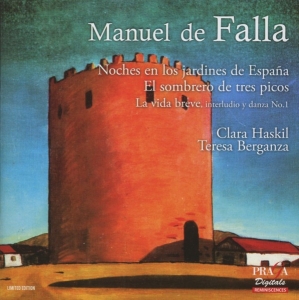 Teresa Ber Alicia De Larrocha - Noches En Los Jardines De Espana in der Gruppe MUSIK / SACD / Klassiskt bei Bengans Skivbutik AB (461251)