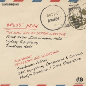 Dean - The Lost Art Of Letter Writing (Sac in der Gruppe MUSIK / SACD / Klassiskt bei Bengans Skivbutik AB (473044)
