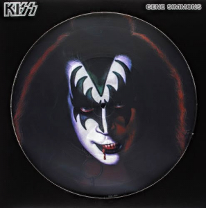 Kiss - Gene Simmons - Picture Lp in der Gruppe -Start Vinyl-N bei Bengans Skivbutik AB (480436)