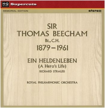 Strauss/Ein Heldenleben - Thomas Beehcam/Royal Philharmonic in der Gruppe VINYL / Bestseller bei Bengans Skivbutik AB (483773)