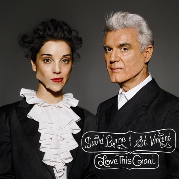 David Byrne & St. Vincent - Love This Giant in der Gruppe VINYL / Bestseller bei Bengans Skivbutik AB (484058)