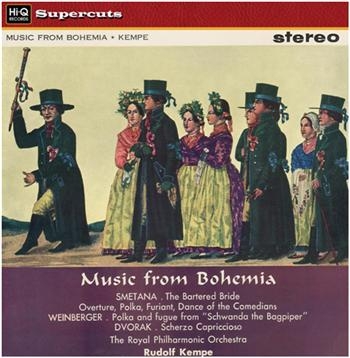 Music From Bohemia - Smetna/Weinber - Rudolf Kempe/Royal Philharmonic in der Gruppe VINYL / Pop bei Bengans Skivbutik AB (485566)