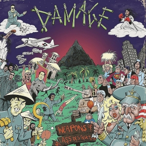 Damage - Weapons Of Mass Destruction - Green Viny in der Gruppe Labels / Gaphals / Damage bei Bengans Skivbutik AB (485963)
