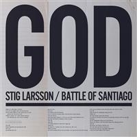 STIG LARSSON / BATTLE OF SANTI - GOD SOM EN SEGER ÖVER SITUATIO in der Gruppe VINYL / Pop-Rock bei Bengans Skivbutik AB (487635)