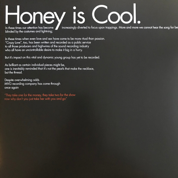 Honey Is Cool - Crazy love in der Gruppe VINYL / Bestseller bei Bengans Skivbutik AB (489371)