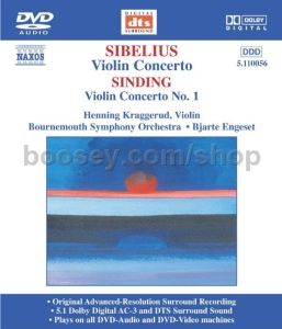 Sibelius Jean - Violin Concerto in der Gruppe MUSIK / DVD Audio / Klassiskt bei Bengans Skivbutik AB (490044)