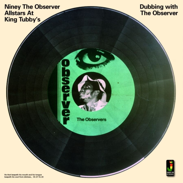 Niney The Observer Allstars At King - Dubbing With The Observer in der Gruppe VINYL / Reggae bei Bengans Skivbutik AB (493903)
