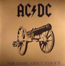 Ac/Dc - For Those About To Rock We Salute You in der Gruppe VINYL / Hårdrock,Pop-Rock bei Bengans Skivbutik AB (495558)