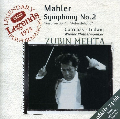 Mahler - Symfoni 2 in der Gruppe CD / Klassiskt bei Bengans Skivbutik AB (500331)