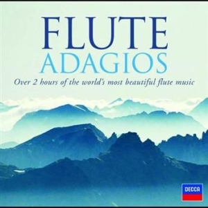 Various Artists - Flute Adagios in der Gruppe CD / Klassiskt bei Bengans Skivbutik AB (500419)