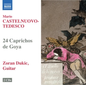 Castelnuovo-Tedesco - 24 Capriches De Goya in der Gruppe Externt_Lager / Naxoslager bei Bengans Skivbutik AB (500463)