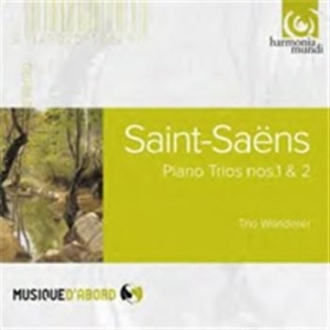 Saint-Saens C. - Piano Trios 1 & 2 in der Gruppe CD bei Bengans Skivbutik AB (500793)