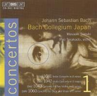 Bach Johann Sebastian - Violin Concertos Vol 1 in der Gruppe CD bei Bengans Skivbutik AB (500801)