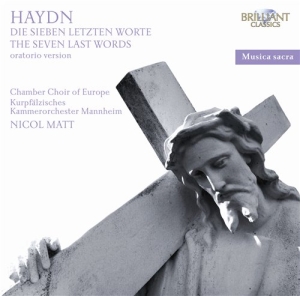Haydn Joseph - Seven Last Words - Oratorio Version in der Gruppe CD bei Bengans Skivbutik AB (500892)